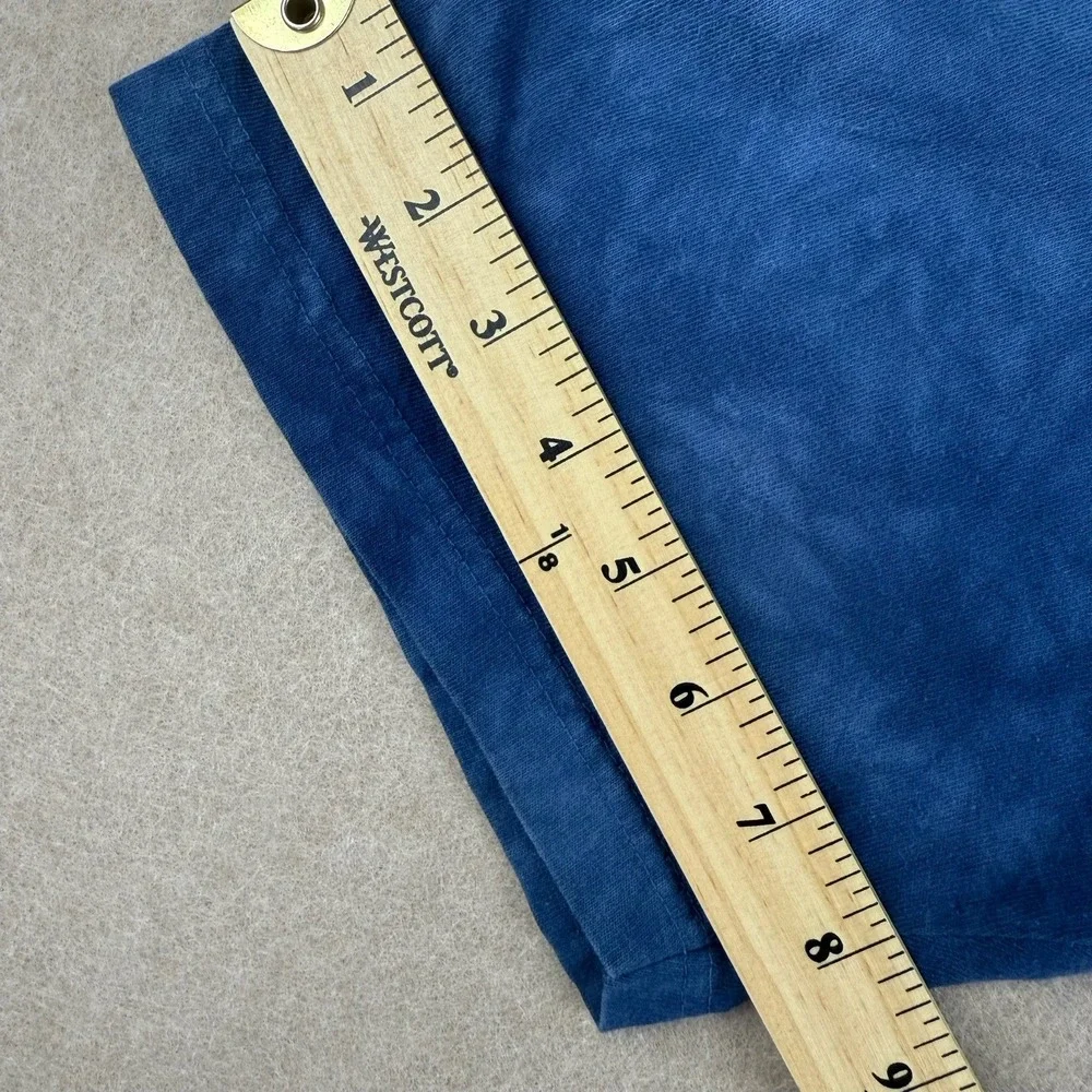 Wolf Dreamcatcher T-Shirt Men's 2XL Blue Tie‎ Dye Native American Style Graphic